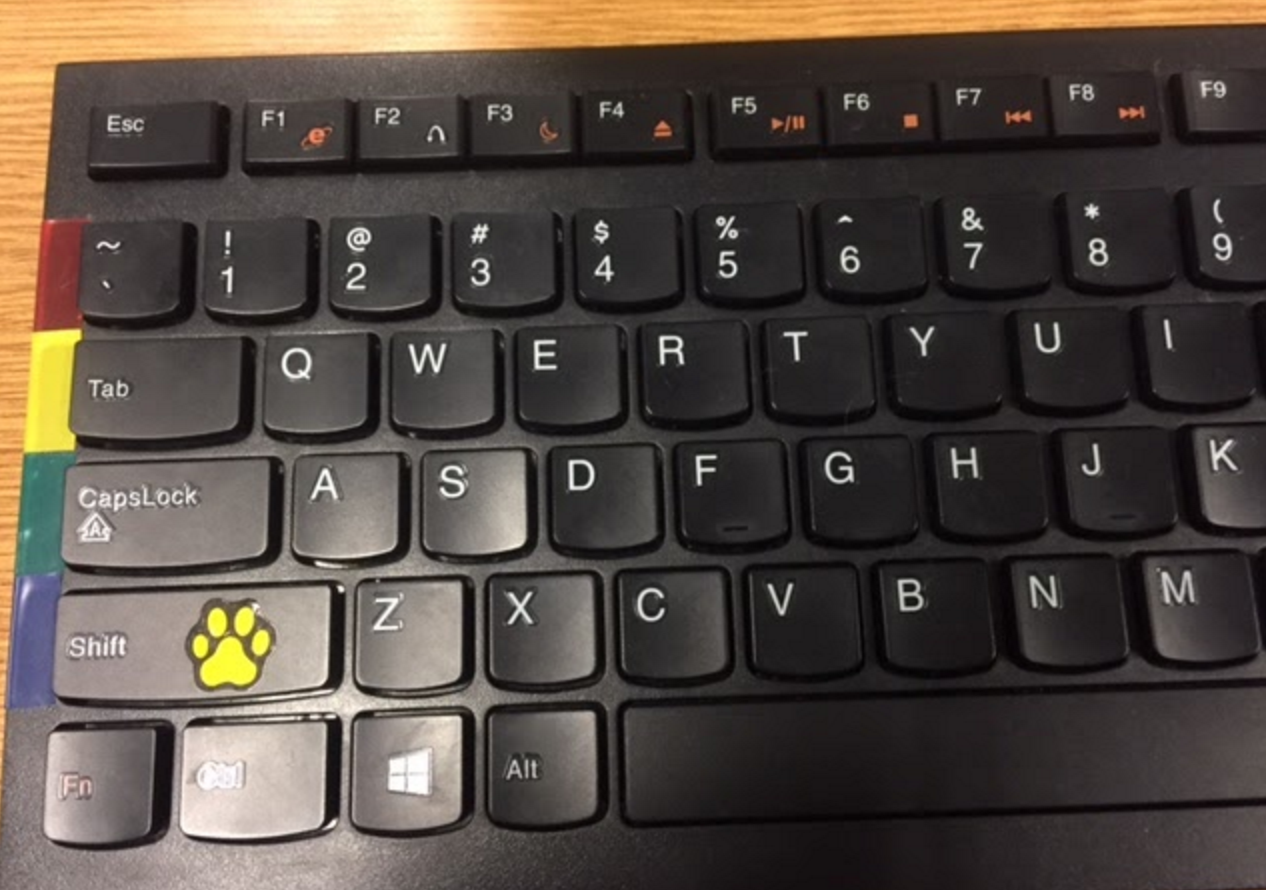 Elementary keyboard trick