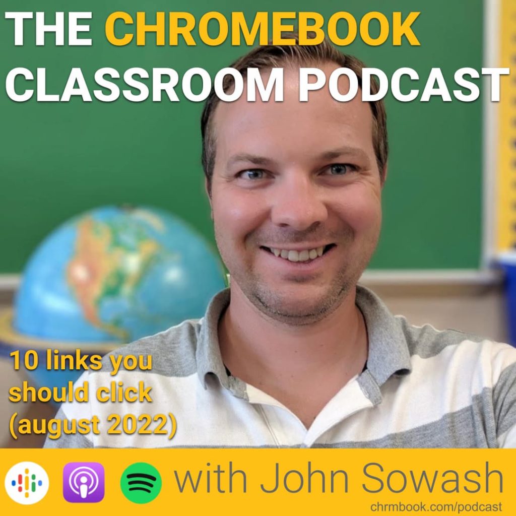 John sowash standing in front of a chalkboard and globe