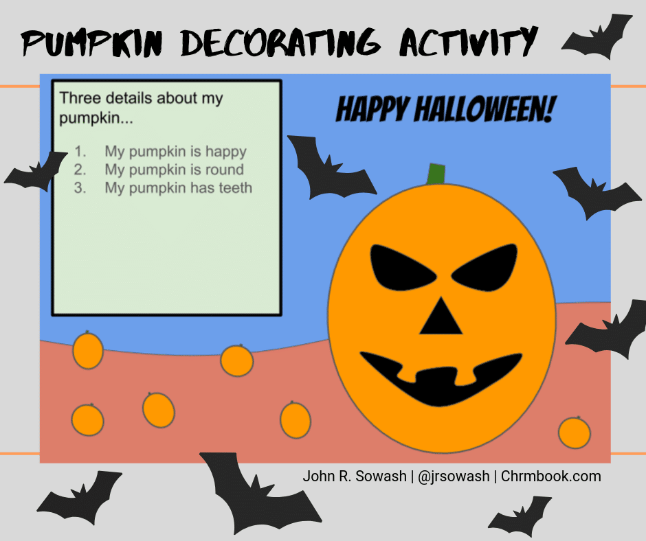 Pumpkin Decorating Activity