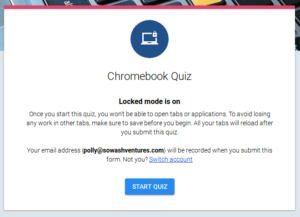 Locked Quiz Mode