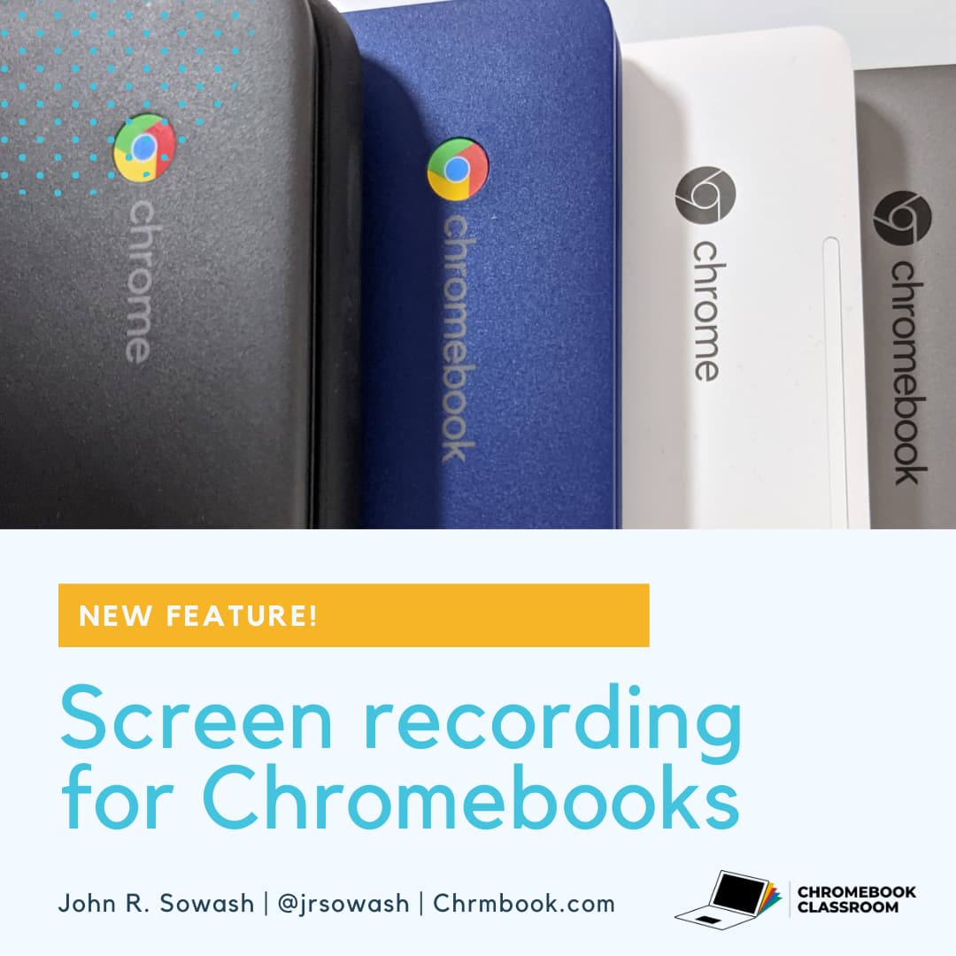 video screen capture chromebook
