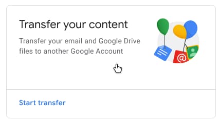 Transfer your Google Drive data to a new account (tips for graduates!)