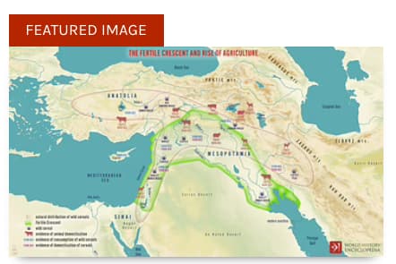 ancient map from World History Encyclopedia