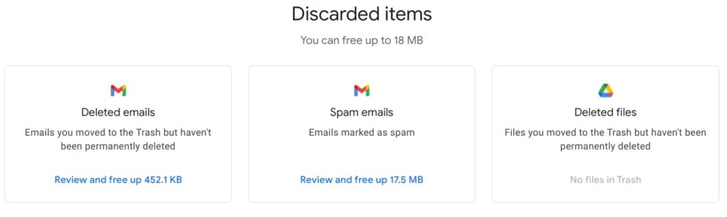 Google storage utility