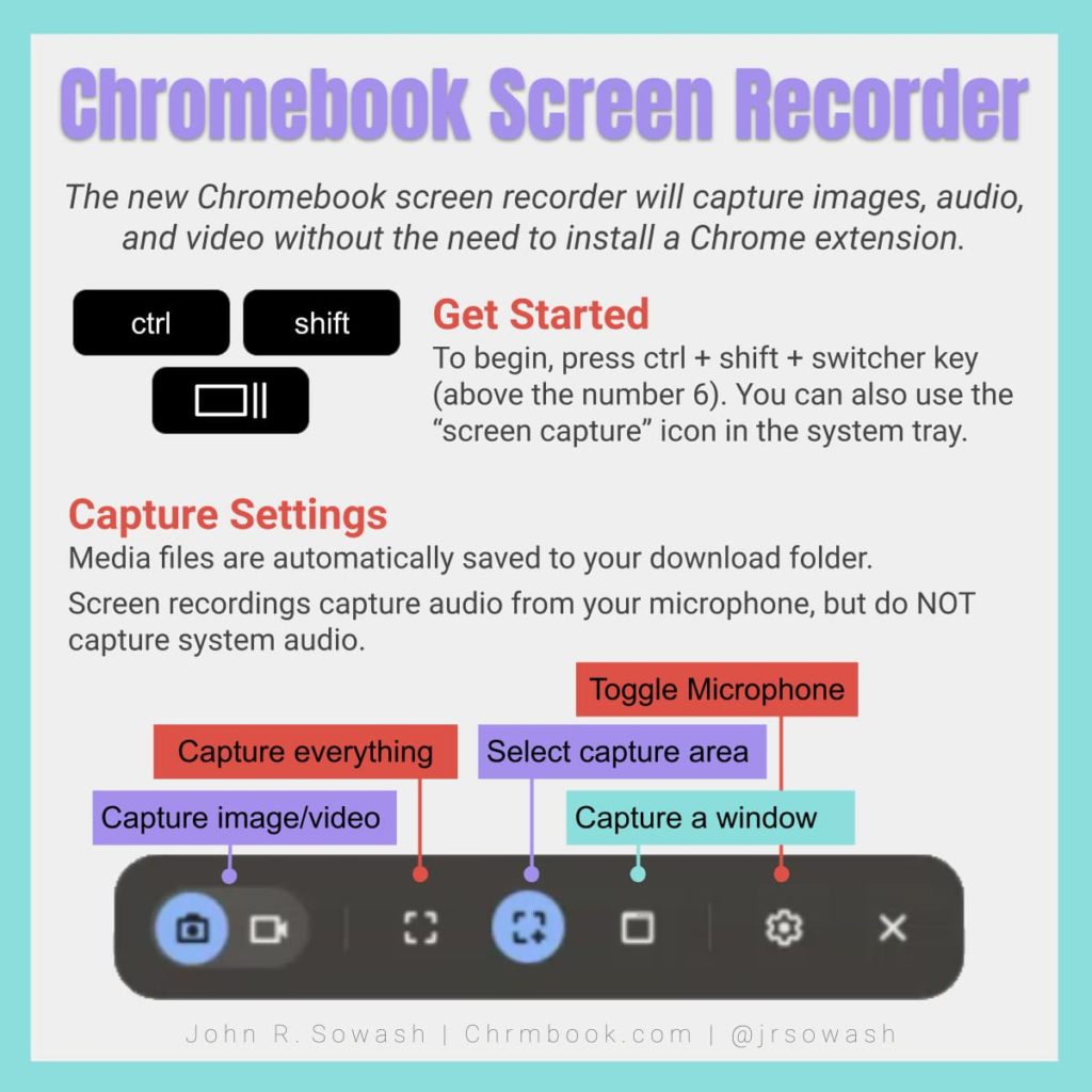 Chromebook Screen Recorder