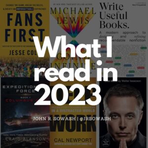 What I read in 2023 (John's book list)