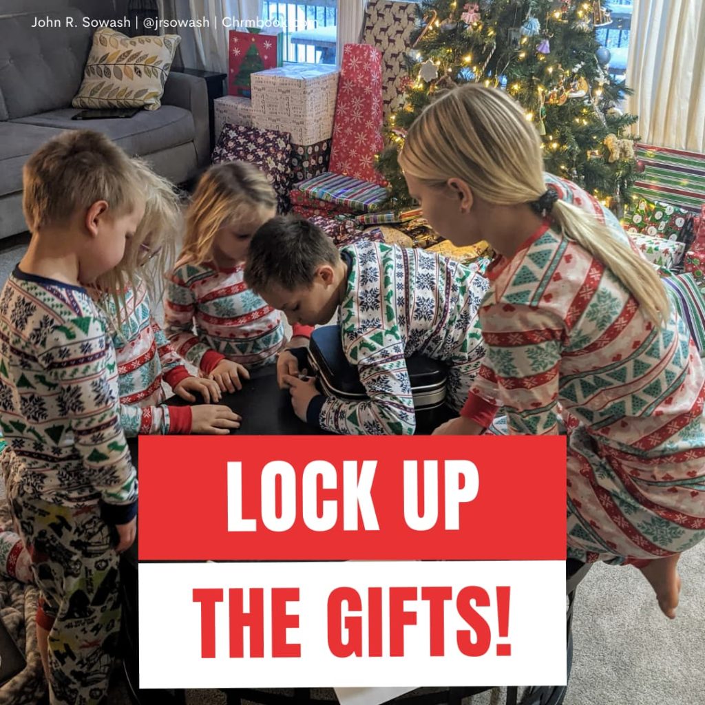 Christmas breakout activity